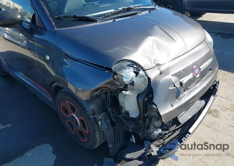 2015 Fiat 500E Battery Electric from USA, damaged, VIN 3C3CFFGE7FT594098